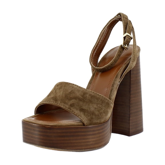 Steve Madden Floria Women's Heels Chestnut Suede Size 10 M
