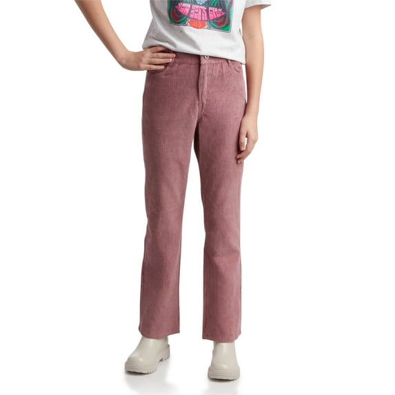 Steve Madden Girls' Corduroy Pants - Vintage Flare Leg Bell Bottom Corduroy Pants (4-16)