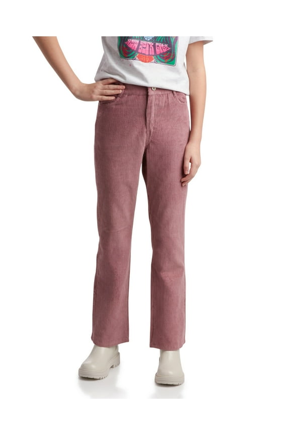 Girls' Corduroy Pants - Vintage Flare Leg Bell Bottom Corduroy Pants (4-16)