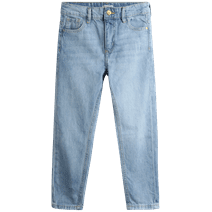 Steve Madden Girls' Jeans - Wide Leg Boyfriend Jeans - Casual High Waisted Stretch Denim (4-16)