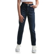STEVE MADDEN Girls' Jeans - Wide Leg Boyfriend Jeans - Casual High Waisted Stretch Denim (4-16)