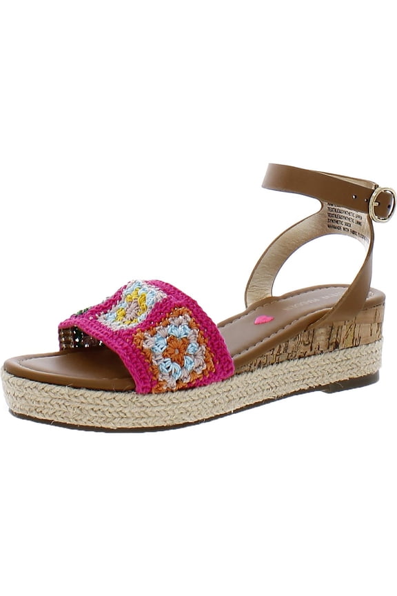 Girls Karlee Big Kid Knit Front Slingback Sandals
