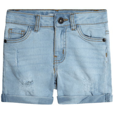 Steve Madden Girls' Shorts - Stretch Denim Jean Shorts - 5 Pocket Jean Shorts for Girls (4-16)