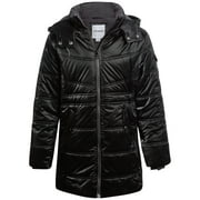 STEVE MADDEN Girls Puffer Jacket - Insulated Long Length Parka Quilted Winter Jacket for Girls (Size: 4-16)