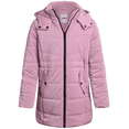thumbnail image 1 of Steve Madden Girls Puffer Jacket Insulated Quilted Long Length Winter Parka Long Puffer Jacket, 1 of 7