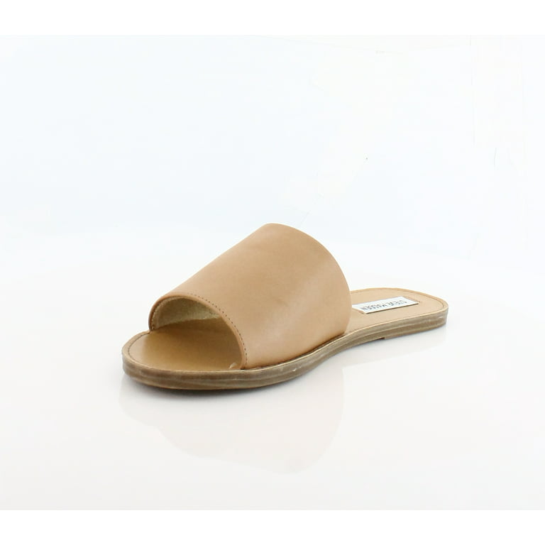 Flip Flops - Tan Leather