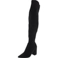 thumbnail image 1 of Steve Madden Womens Huntley Faux Suede Pointed Toe Over-The-Knee Boots, 1 of 5