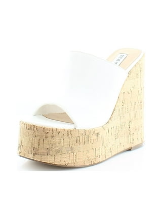 Steve madden wedges clear best sale