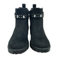 thumbnail image 1 of Steve Madden Kids Girl's J Fancy Bedazzled Small Platform Bootie (Black, 13), 1 of 6