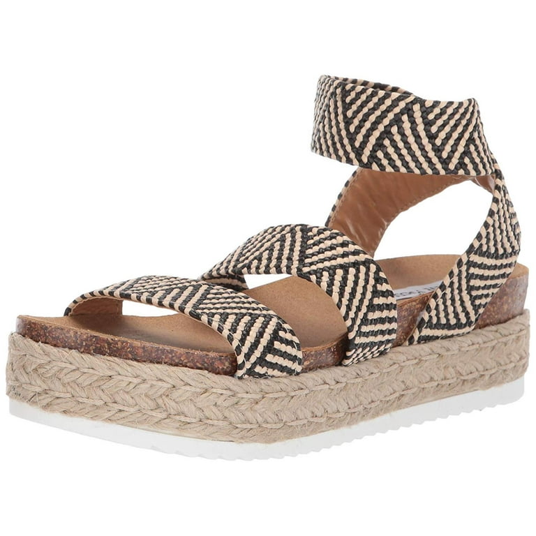 Steve Madden Kimmie Flatform Espadrille Sandal Women s Walmart