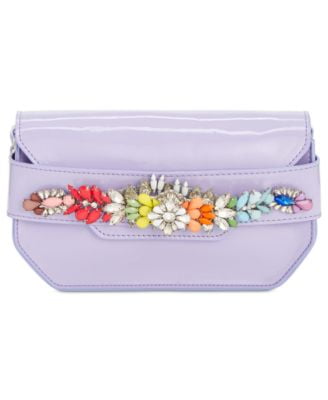 Steve Madden Pauline Mini Clutch LavenderSilver