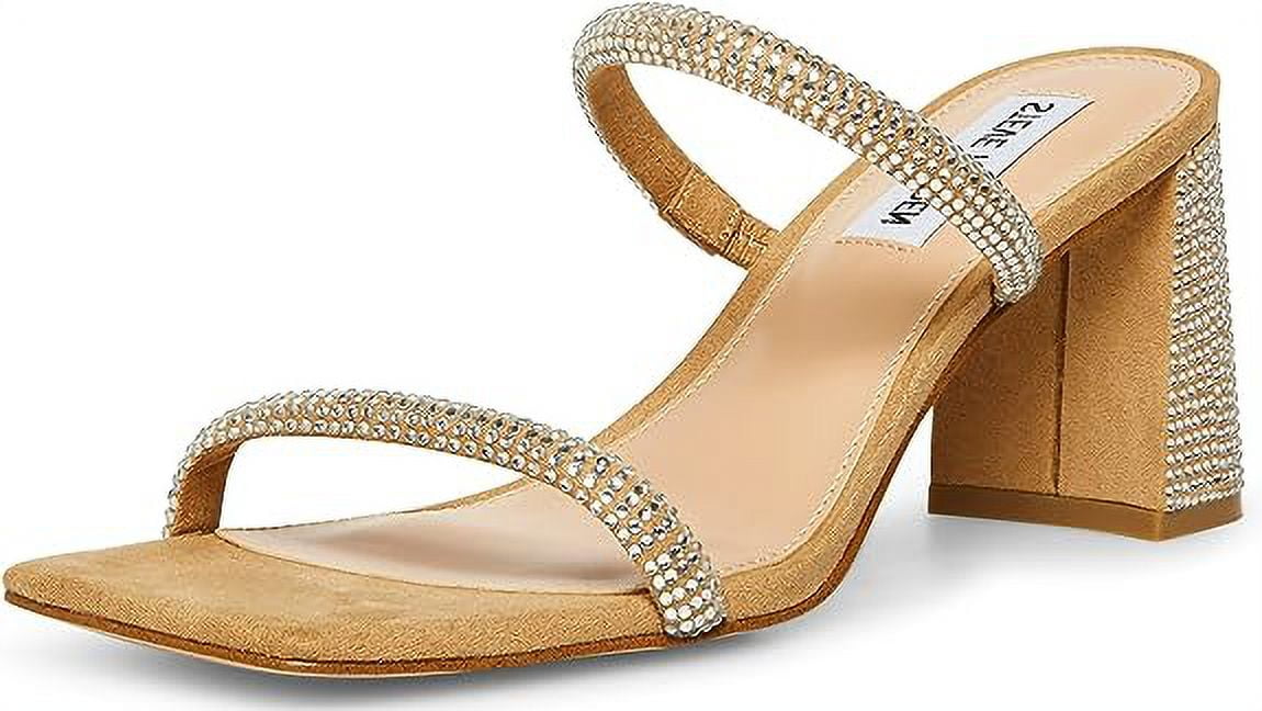 Steve Madden Cork Platform Peep Toe Slingback Sandals Steve Madden