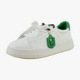 thumbnail image 1 of Steve Madden Marvin Women's Fashion Sneakers White/Green Size 11 M, 1 of 8