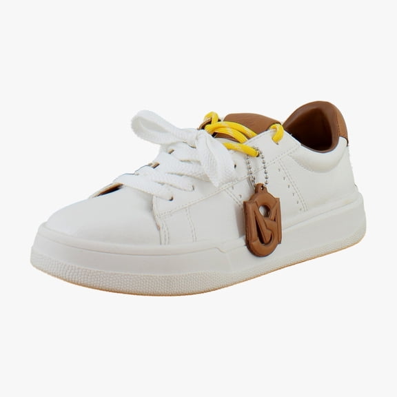 Steve Madden Marvin Women's Fashion Sneakers White/Tan Size 8.5 M