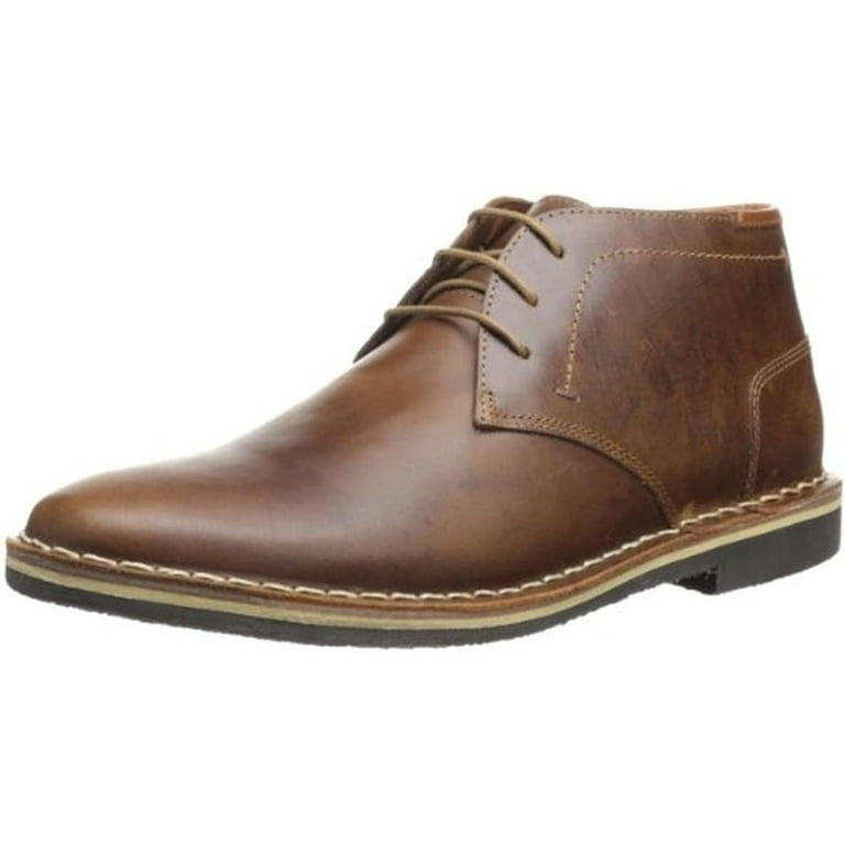 Steve Madden Men s Harken Chukka Boot Cognac 7.5 Wide Walmart