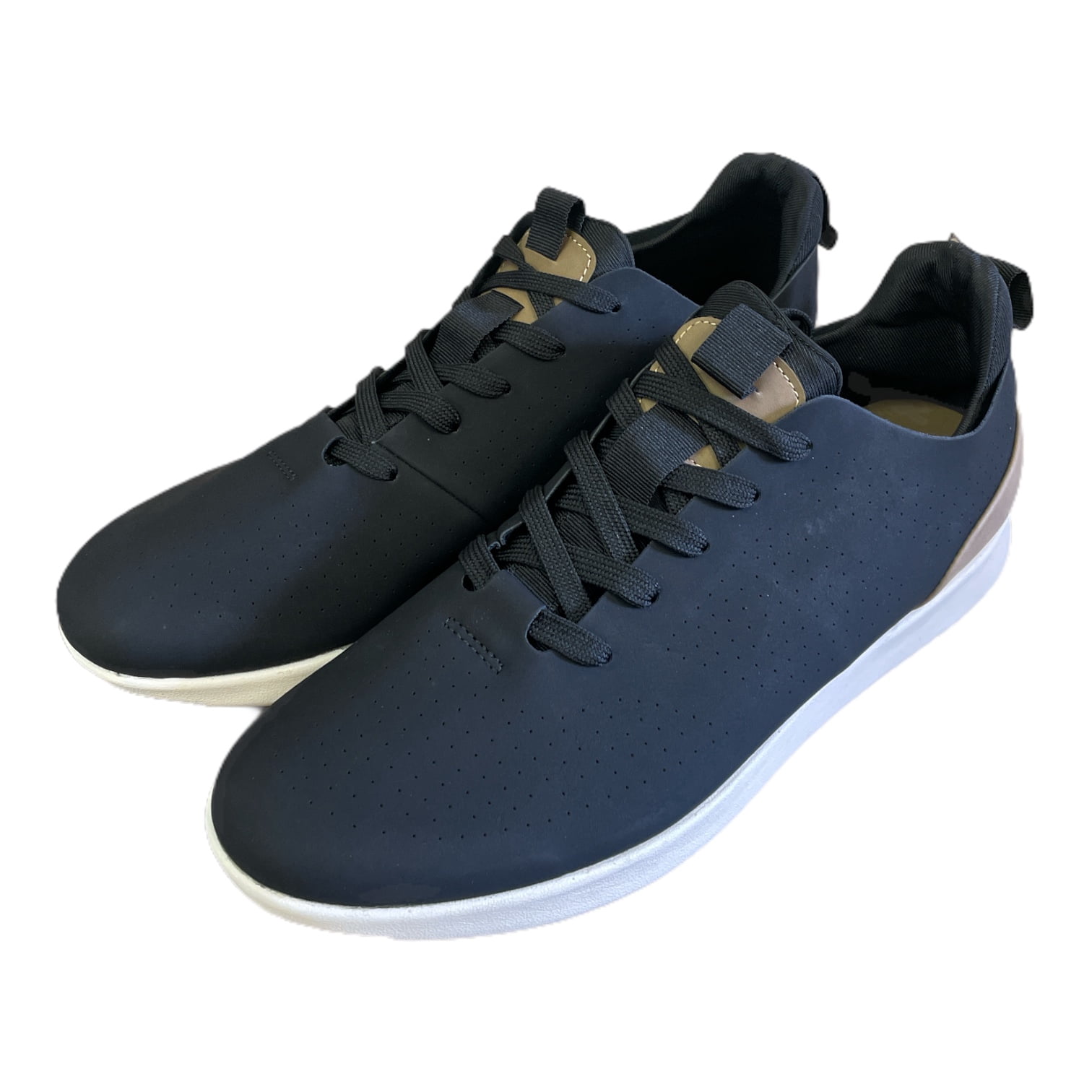 Steve Madden Mens Black Leather Oxfords With‎ Perforated Toe Detail Sz 9.5 Steve Madden “P-Jansen” Men main image 3
