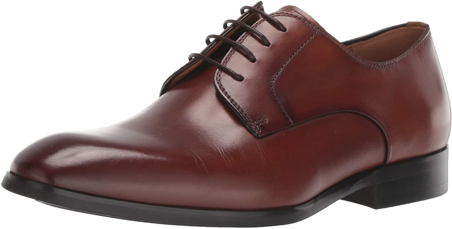 Steve Madden Parsens Oxford Dress Shoes Brown Leather Men’s 8 Amazon.com | Steve Madden Men main image 3