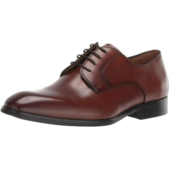 Steve Madden Mens Parsens Oxford 7 Tan Leather