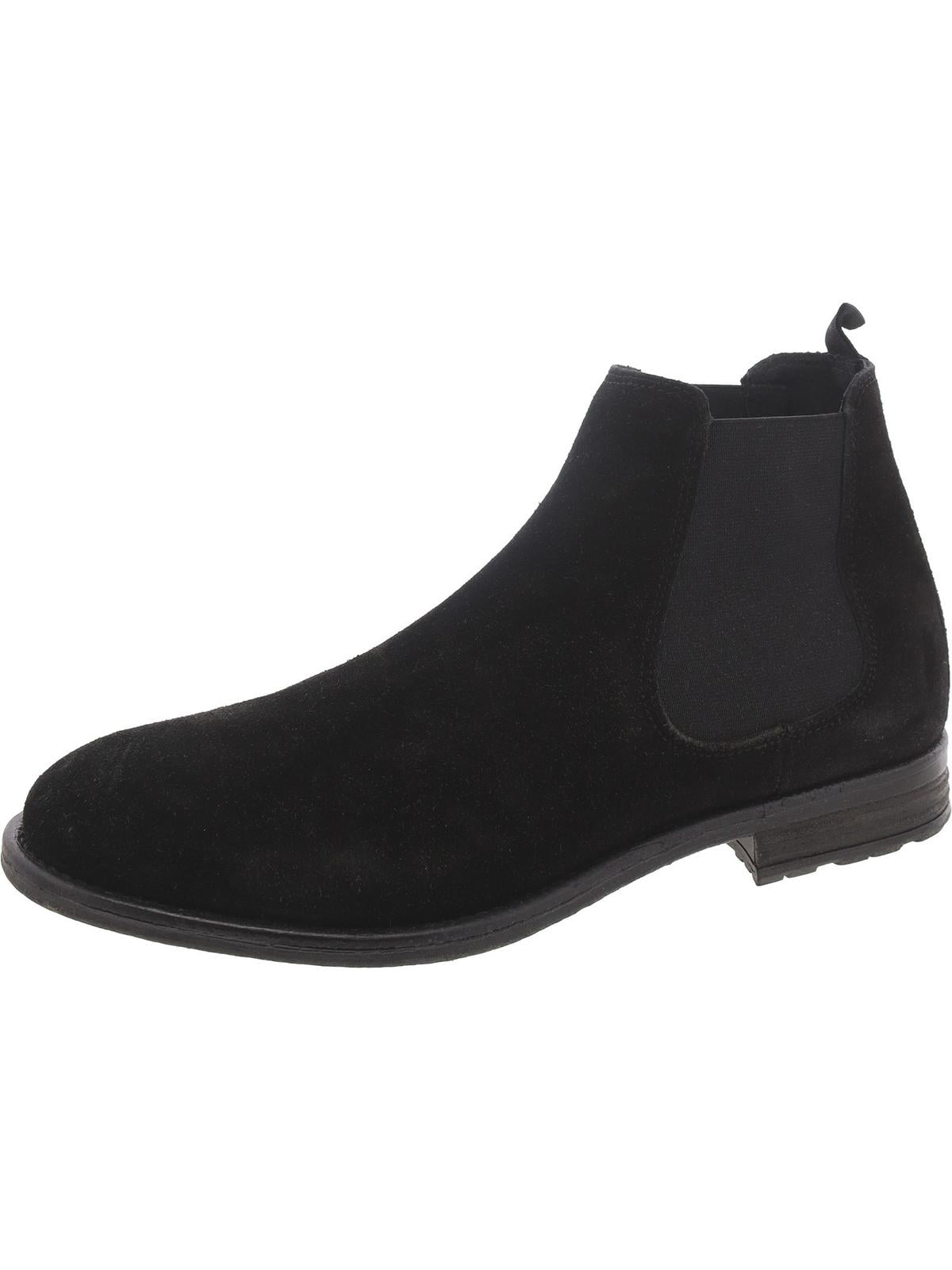 Steve Madden Mens Suede Pull On Chelsea Boots