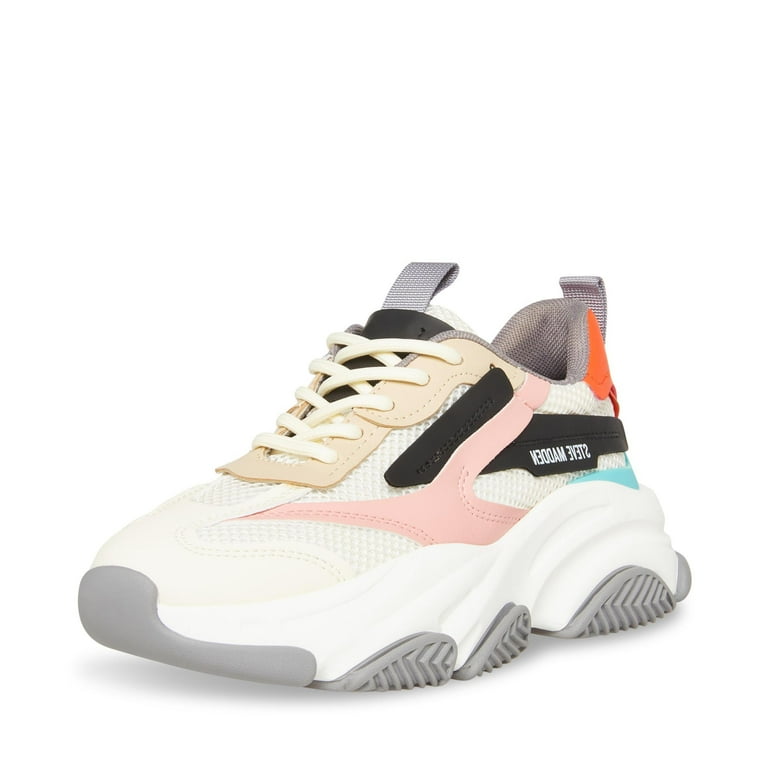 Steve Madden POSSESSION Lace Up Boyfriend Chunky Platform