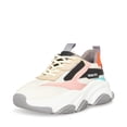 thumbnail image 1 of Steve Madden POSSESSION Lace Up  Boyfriend Chunky Platform Sneakers GREY MULT (GREY MULT, 9.5), 1 of 5