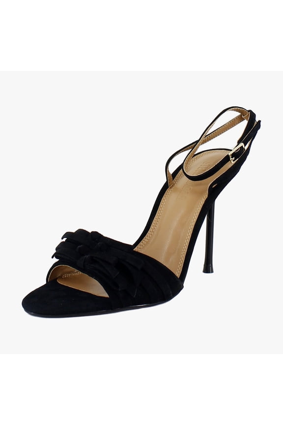 Porsha Women's Heels Black Suede Size 6 M