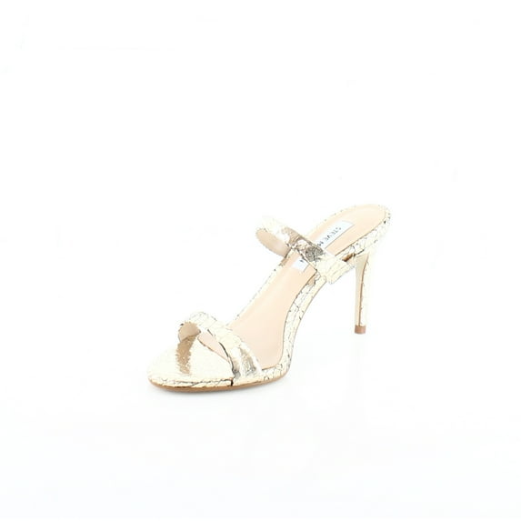 Steve Madden Rosalina Women's Heels Gold Leather Size 9.5 M