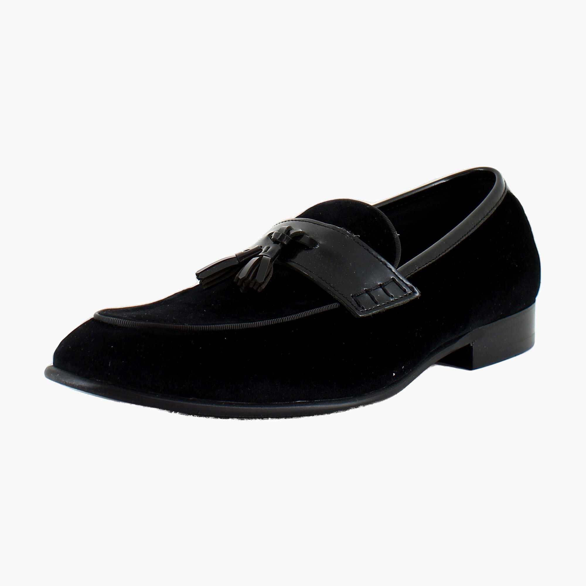 Mocasines y zapatos sin cordones Salinas para hombre, negro, talla 10.5 M