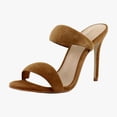thumbnail image 1 of Steve Madden Saturn Women's Heels Chestnut Suede Size 7.5 M, 1 of 8