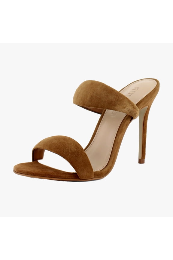 Saturn Women's Heels Chestnut Suede Size 8 M