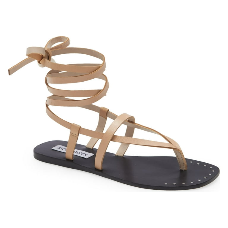 Steve Madden Seraphina Knotted Details Square Open toe Flat