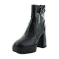 thumbnail image 1 of Steve Madden Sharonna Women's Boots Black Leather Size 7.5 M, 1 of 8