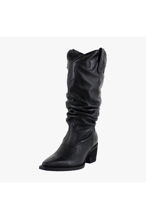 Stage Women's Boots Black Leather Size 10 M