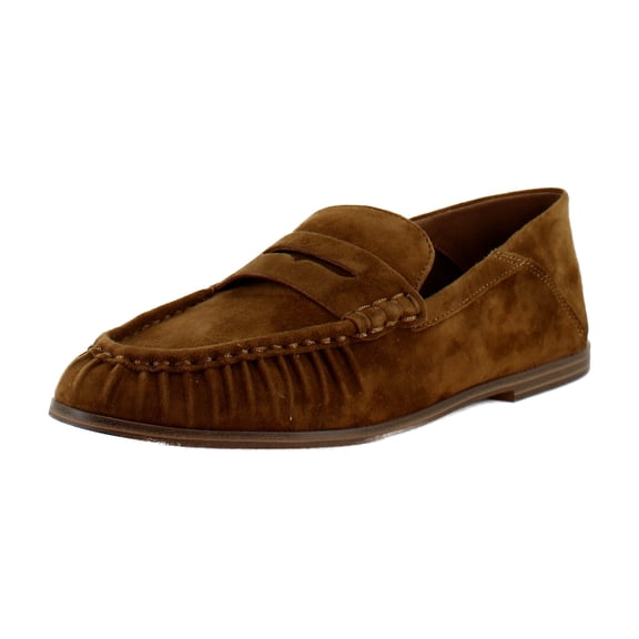 Steve Madden Stewart Women's Loafers & Slip-Ons Chestnut Suede Size 7 M