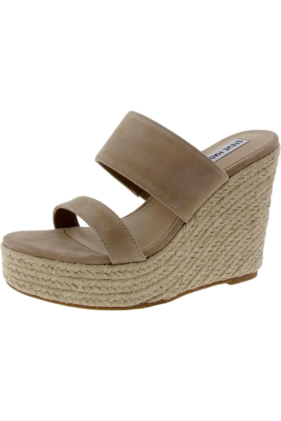Sunrise Wedge Sandal Tan SUNR01S1 Women's Size 9.5
