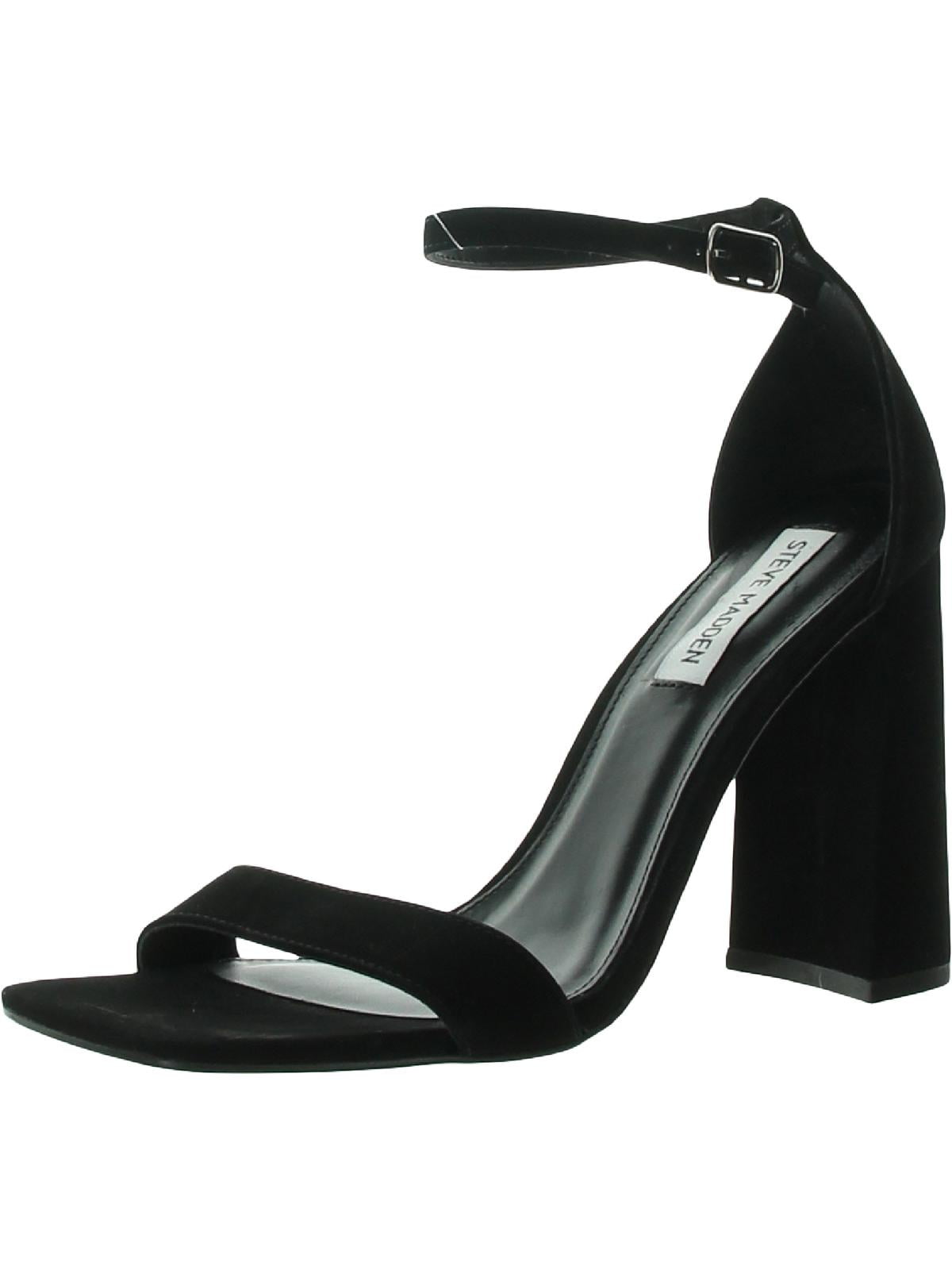 STEVE MADDEN Womens Black 1-1/2