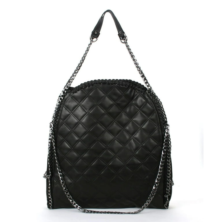 Steve Madden Totes Quilted Tote Bag Black Walmart