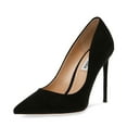 thumbnail image 1 of Steve Madden Vala Black/Black Fashion High Heel Pointed Toe Stiletto Pumps (Black/Black, 10), 1 of 8