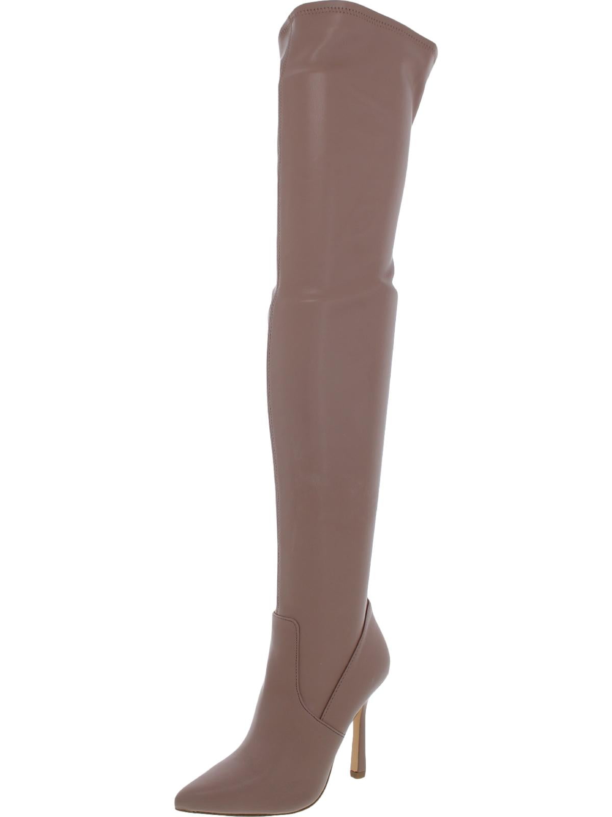 Steve Madden Vanquish Women's Faux Leather OvertheKnee ThighHigh