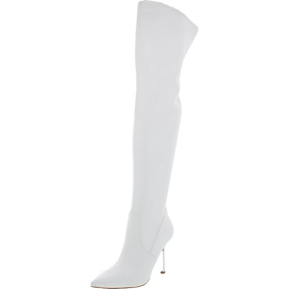 Steve Madden Vanquish Women's Faux Leather Over-the-Knee Thigh-High Boots