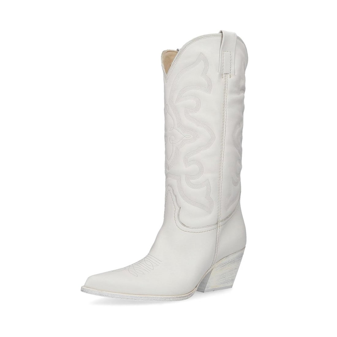 Steve Madden White Cowgirl Boots