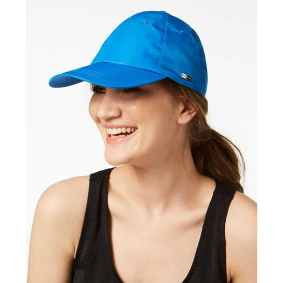 Steve Madden Women’s Classic Neon Baseball Caps, Neon Blue