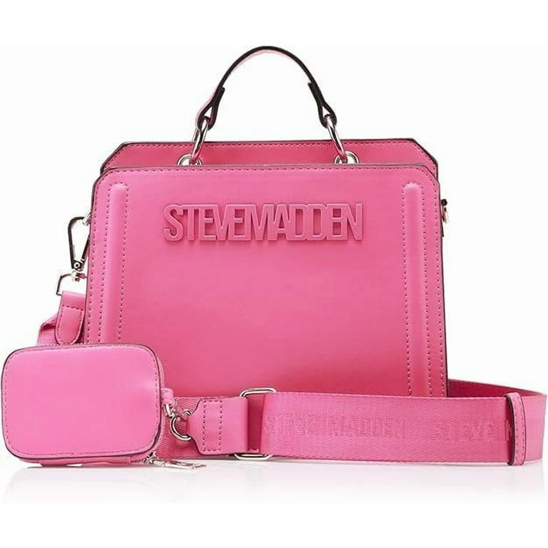 [期間限定値下] 新品 STEVE MADDEN ピンクショルダーバッグ Steve Madden ピンク ショルダーバッグ - メルカリ