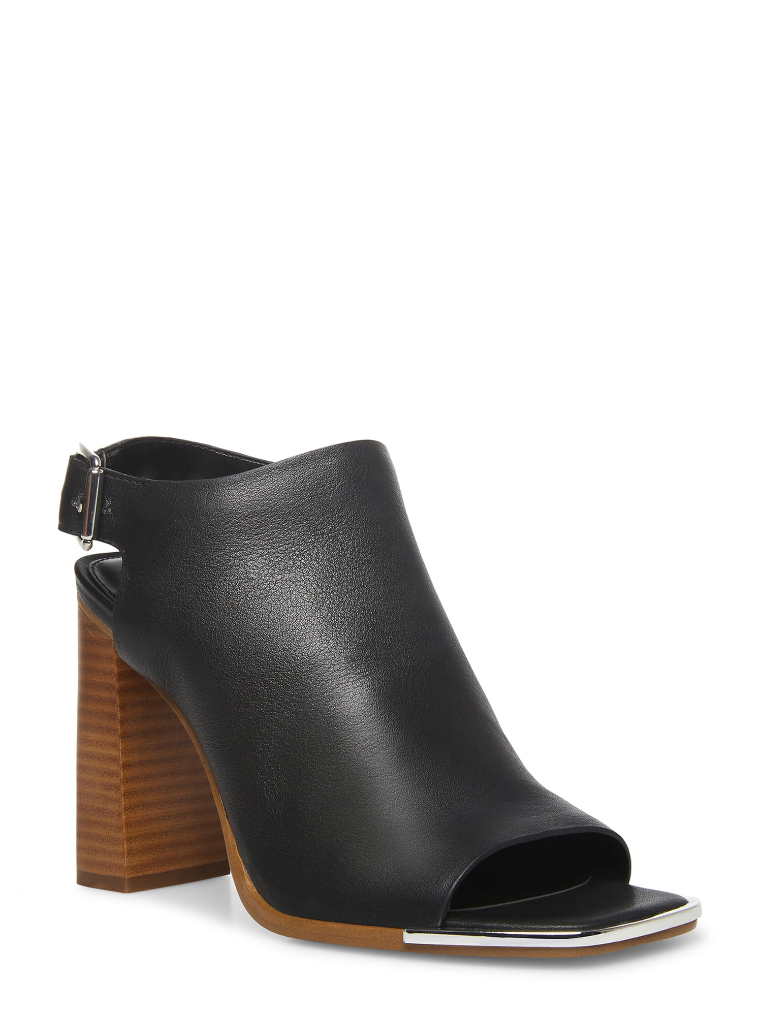 Steve Madden Women's Deck Peep Toe Heeled Bootie - Walmart.com