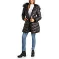 thumbnail image 1 of Steve Madden Women's Faux Fur Lining Winter Coat - Long Length Quilted Parka Jacket for Women (S-3X), 1 of 7