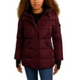 thumbnail image 1 of Steve Madden Women's Faux Fur Lining Winter Coat - Long Length Quilted Parka Jacket for Women (S-3X), 1 of 7