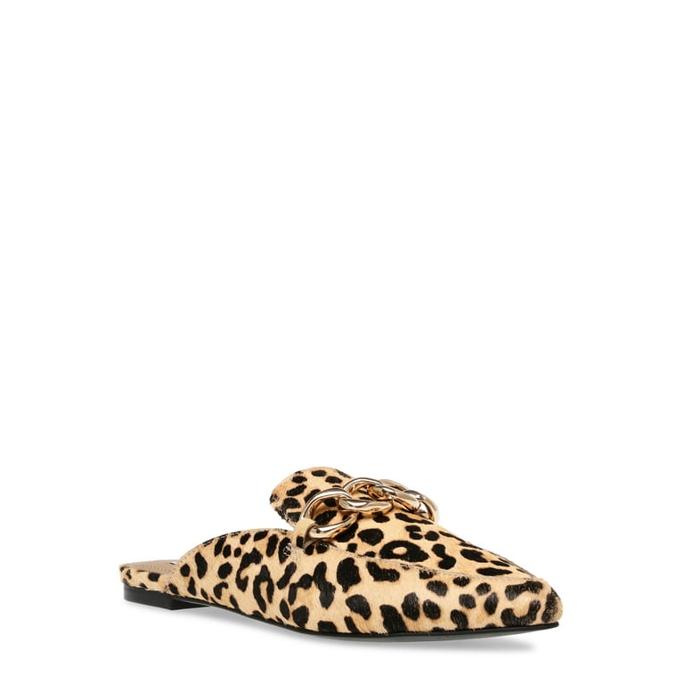 Leopard print shop mules steve madden