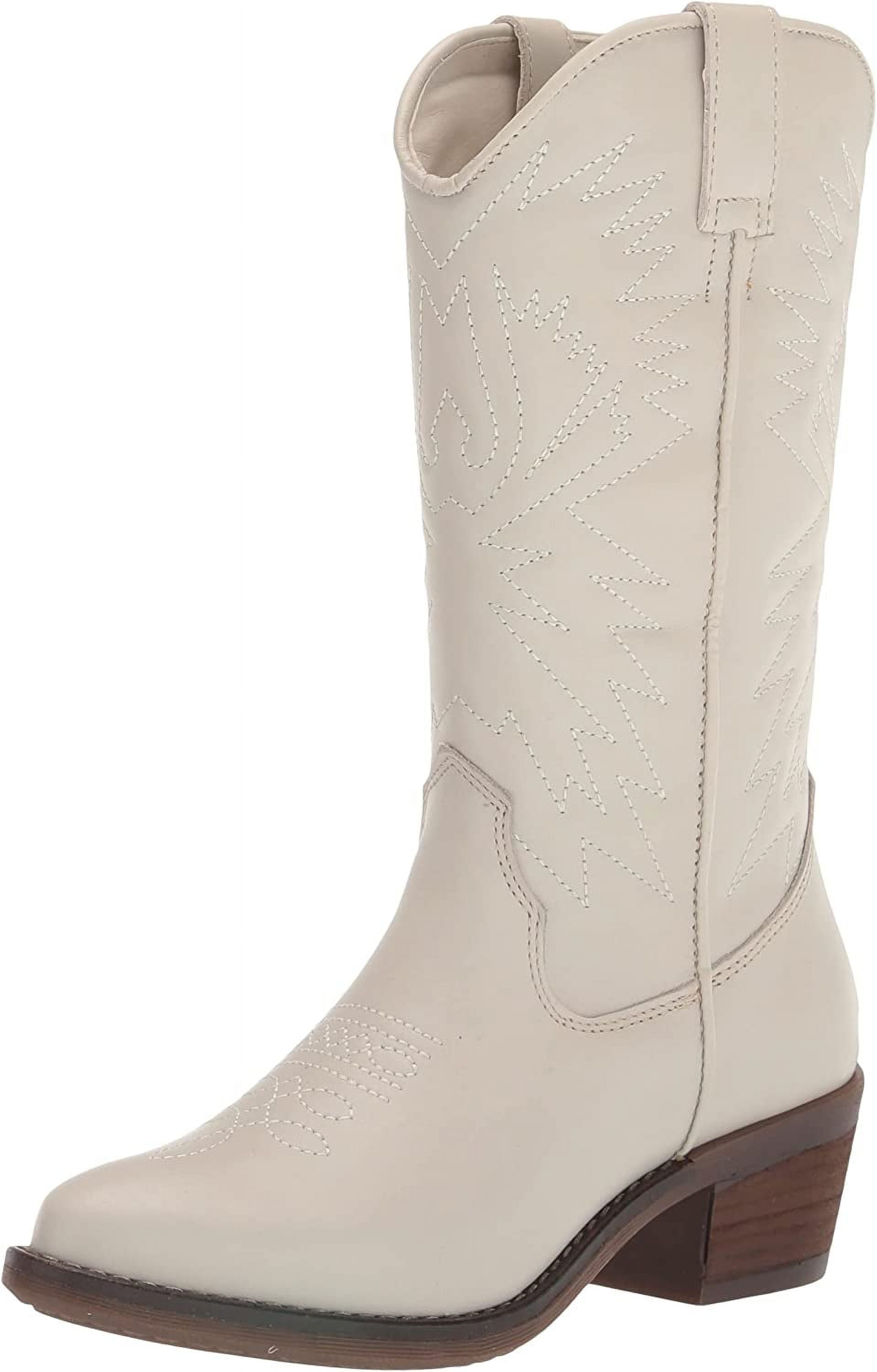 Steve Madden White Cowgirl Boots