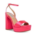 thumbnail image 1 of Steve Madden Women's Lessa Open Toe Block Heel Platform Sandal, 1 of 1