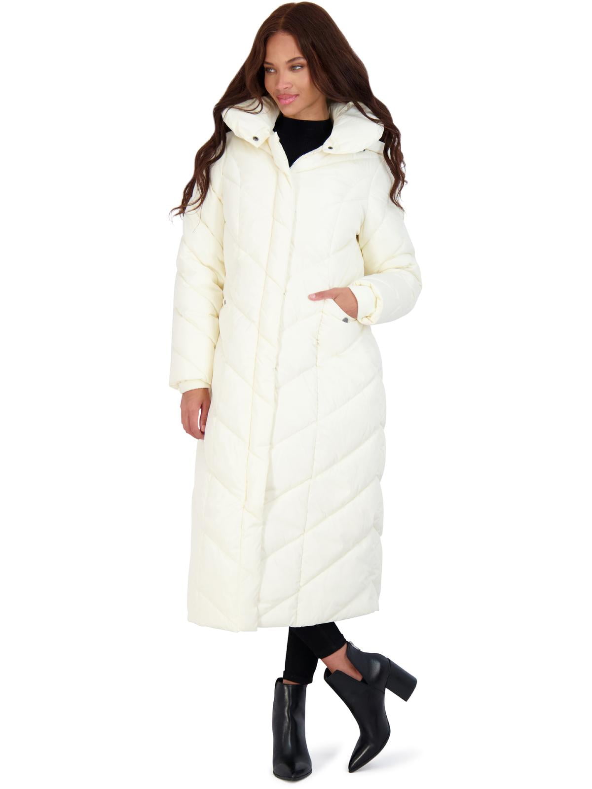 Steve madden top chevron maxi coat